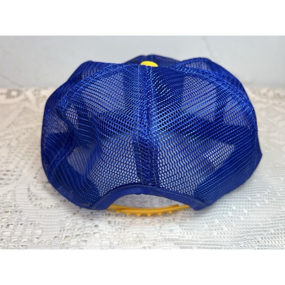 Vintage Michelin Man Trucker Hat Swingster Mesh Snapback USA Made - Picture 5 of 16
